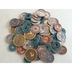 Scythe - Metal coins