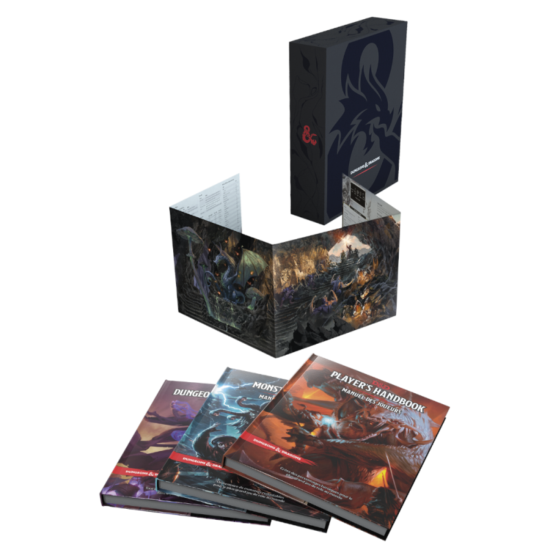 coffret 3 livres donjons & dragons