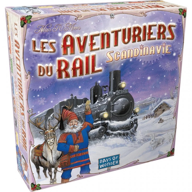 Les aventuriers du rail Scandinavie un jeu Days of wonder