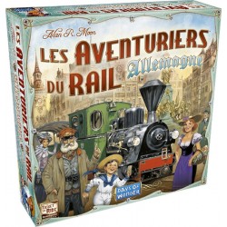 Les aventuriers du rail - Allemagne un jeu Days of wonder