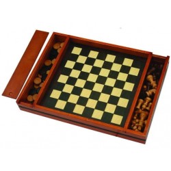 Coffret Echecs Dames Prestige