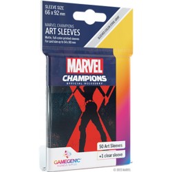 Sleeves Marvel champions - Black Widow