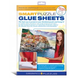 Feuilles adhésives pour puzzle x8 (Glue Sheets)