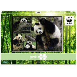 Puzzle 1000 pièces - WWF - Pandas