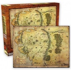 Puzzle 1000 pièces - Map The Hobbit