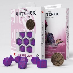 The Witcher Dice Set Dandelion - The Heart's Conqueror