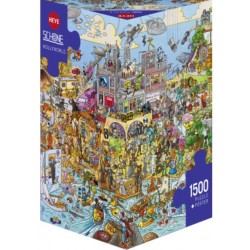 Puzzle 1500 pièces - Schone Hollyworld