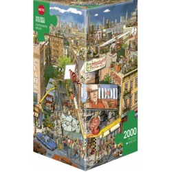 Puzzle 2000 pièces - Gobe kno superhero movie