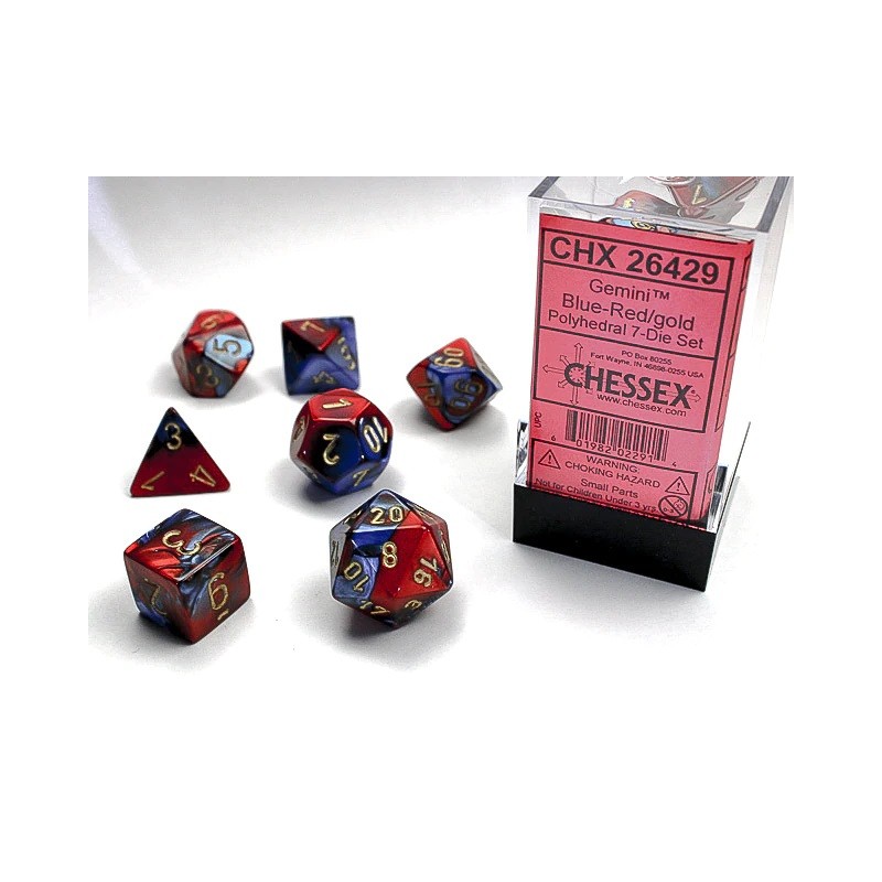 dés pour jeux de role chessex  CHX26429