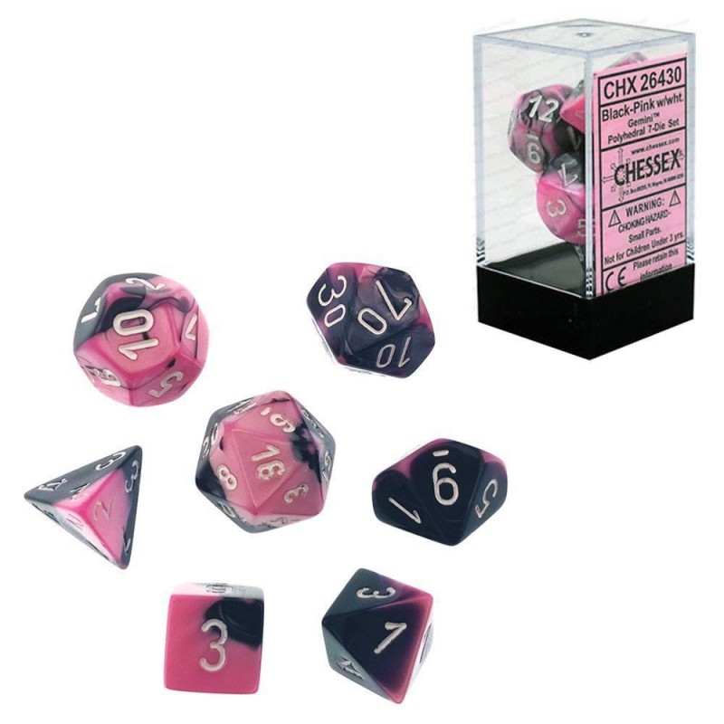 Dés polyédraux chessex pour jdr