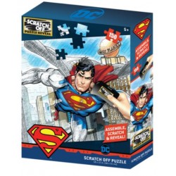 Puzzle 150 pièces - Superman Scratch & Reveal