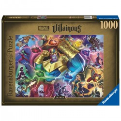 Puzzle 1000 pièces - Marvel Villainous Thanos