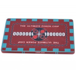 Poker - Plaque en céramique 40g - 1 000 000