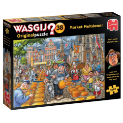 Puzzle 1000 pièces Wasgij - Market Meltdown