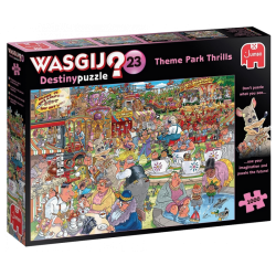 Puzzle 1000 pièces Wasgij - Theme park thrills