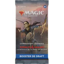 Magic - Booster de draft - Commander Légendes - La Bataille de la Porte de Baldur
