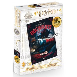 Puzzle 1000 pièces - Harry Potter - Howgarts Express - 50 x 70 cm