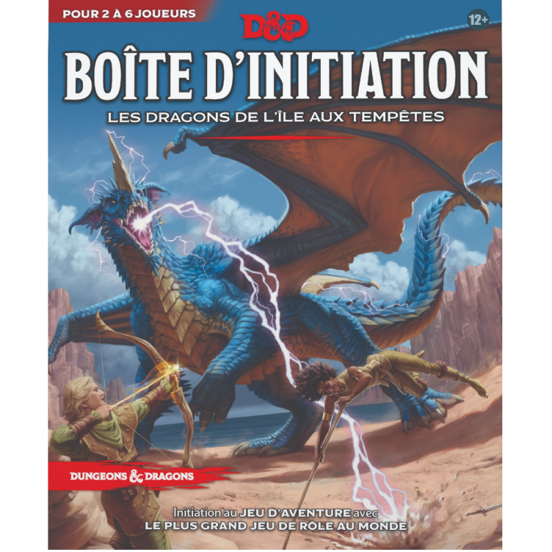 Donjons & Dragons 5e Ed - Boîte d'Initiation - Les Dragons de l'Île aux  Tempêtes - Acheter vos Jeux de société - Jeu de rôle - Playin by Magic Bazar