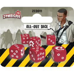 Zombicide - 6 dés - All-Out