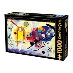 Puzzle 1000 pièces - Kandinski Yello Red Blue