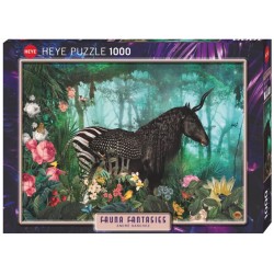 Puzzle 1000 pièces - Fantastic fauna - Equpidae