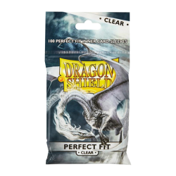 Sleeves Dragon Shield Perfect Fit : Clear (100)