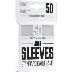 GG : 50 Just Sleeves - Standard Card Game White