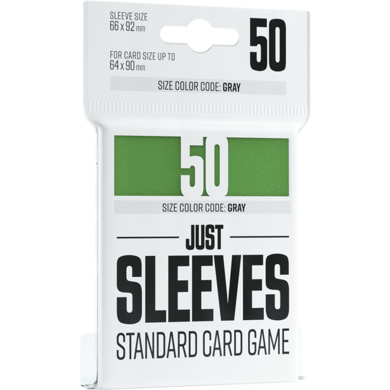 Acheter GG : 50 Just Sleeves - Standard Card Game Green, protège-cartes,  Annecy