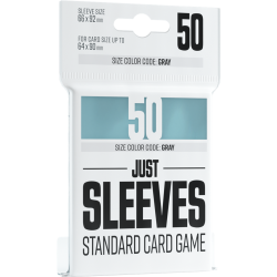 GG : 50 Just Sleeves - Standard Card Game Clear