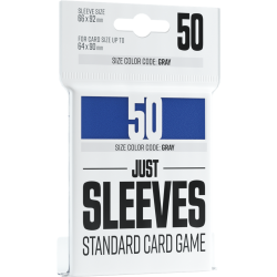 GG : 50 Just Sleeves - Standard Card Game Blue
