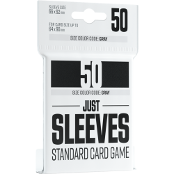 GG : 50 Just Sleeves - Standard Card Game Black