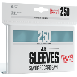 GG : 250 Just Sleeves - Value Pack Clear