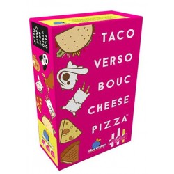 Taco verso bouc cheese pizza