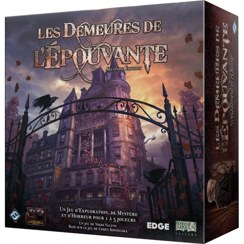 Les demeures de l'épouvante - Seconde édition un jeu Edge