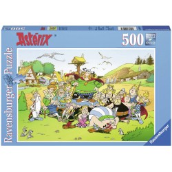 Puzzle 500 pièces - Asterix au village