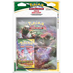 Pokémon - Pack portfolio A5 + booster Evolution céleste