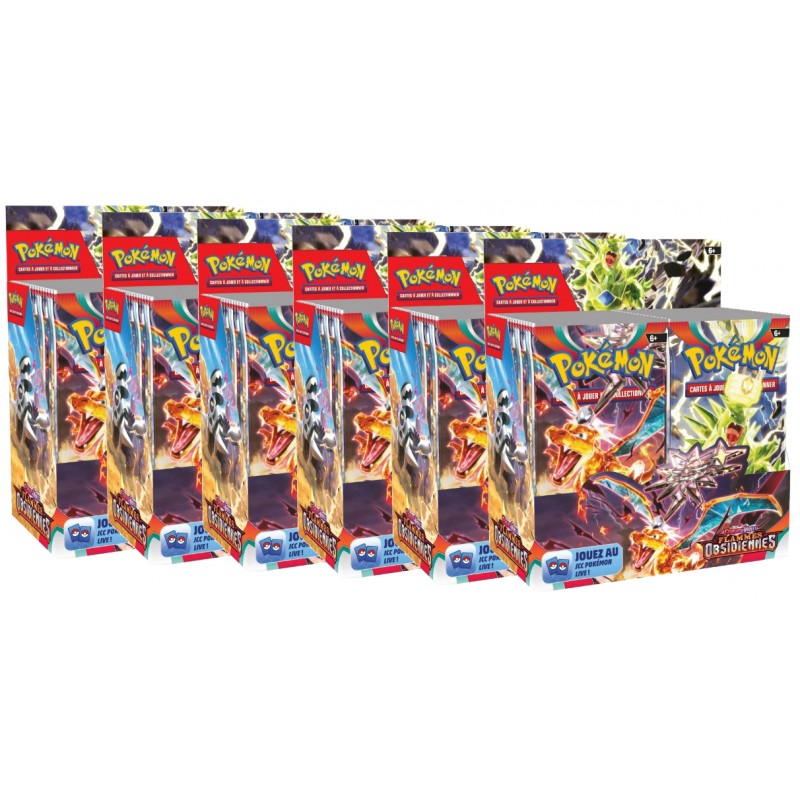 Pokémon - Display 36 boosters EV03 Ecarlate Et Violet 3 Flammes Obsidiennes  EV3 FR