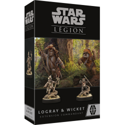 Star Wars Légion - Logray & Wicket - Extension Commandant