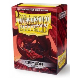 Dragon Shield - Standard Sleeves - Crimson (x100)