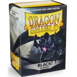 Dragon Shield - Standard Sleeves - Black (x100)