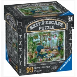 Escape Puzzle 99 pièces : Le Jardin d'hiver du Manoir