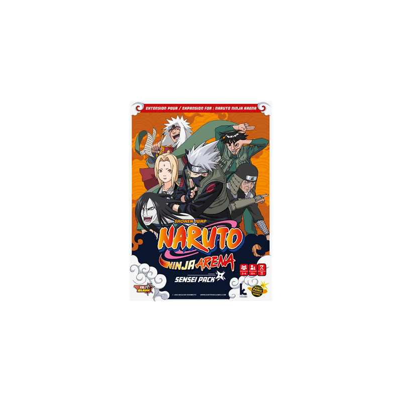 Naruto: Ninja Arena – Sensei Pack, Board Game