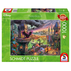 Puzzle 1000 pièces Disney : Maléfique