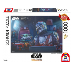 Puzzle Star Wars Mandalorian 1000 pièces - Two for the Road