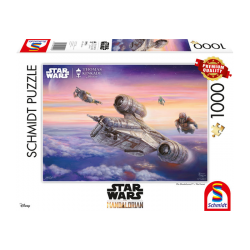 Puzzle Star Wars Mandalorian 1000 pièces - The Escort