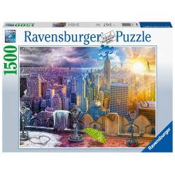 Puzzle - 1500 pièces : Les Saisons à New York