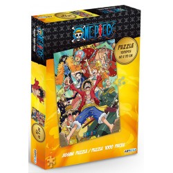 Puzzle 1000 pièces One Piece - Équipage de Luffy