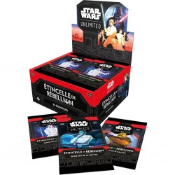 Star Wars Unlimited : Etincelle de Rébellion - Boite de 24 Boosters