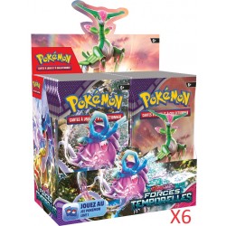 acheter Pokémon - Carton de 6 displays (case) de 36 boosters - Forces temporelles