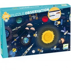 Puzzle Observation 200 pièces l'espace